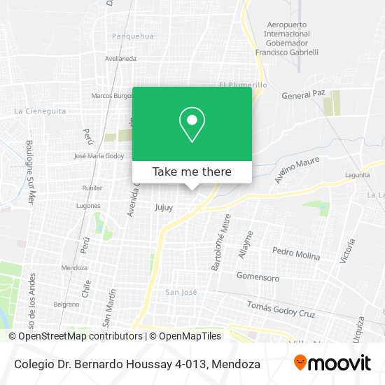 Mapa de Colegio Dr. Bernardo Houssay 4-013