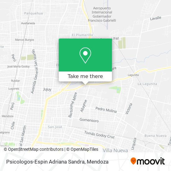 Psicologos-Espin Adriana Sandra map