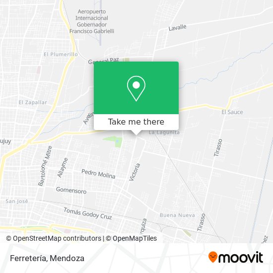 Mapa de Ferretería