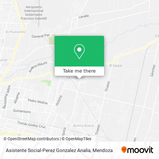 Asistente Social-Perez Gonzalez Analía map