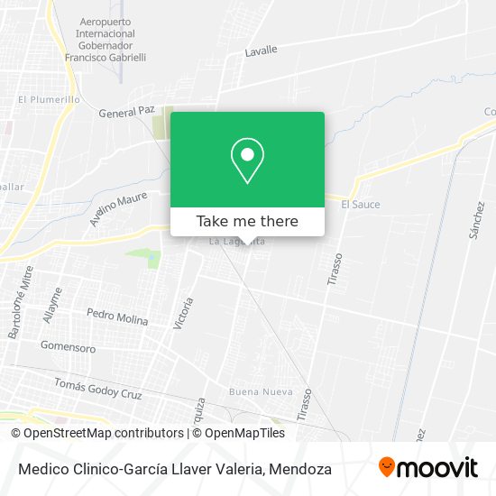 Medico Clinico-García Llaver Valeria map