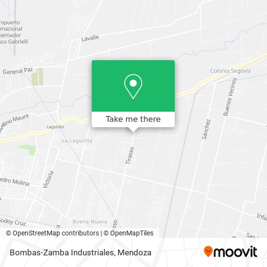 Bombas-Zamba Industriales map