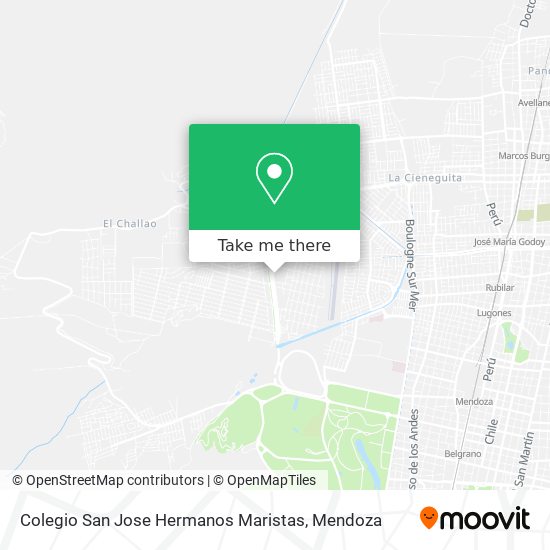 Mapa de Colegio San Jose Hermanos Maristas