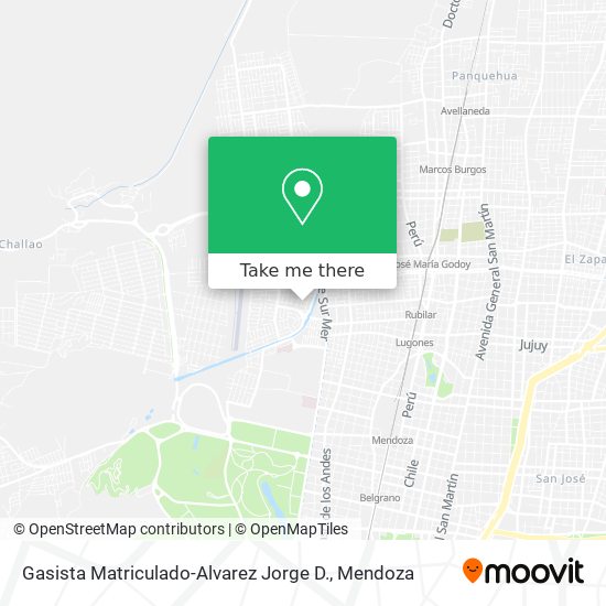 Mapa de Gasista Matriculado-Alvarez Jorge D.