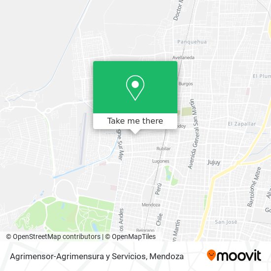 Mapa de Agrimensor-Agrimensura y Servicios