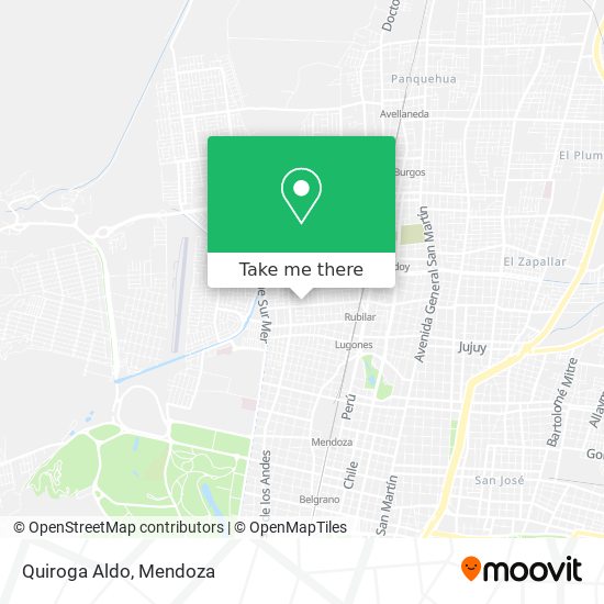 Mapa de Quiroga Aldo