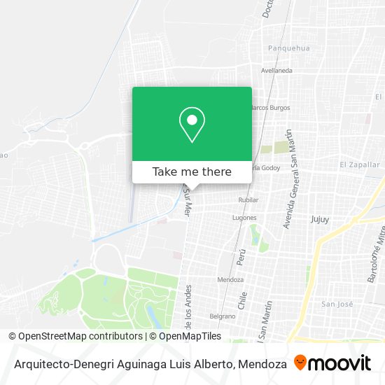 Arquitecto-Denegri Aguinaga Luis Alberto map