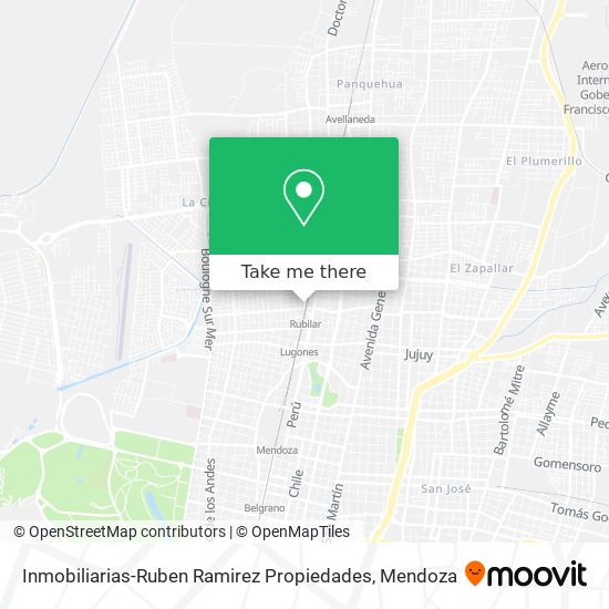 Inmobiliarias-Ruben Ramirez Propiedades map