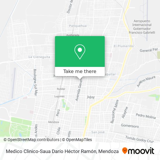 Medico Clinico-Saua Darío Héctor Ramón map