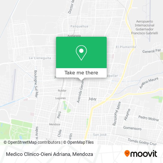 Medico Clinico-Oieni Adriana map