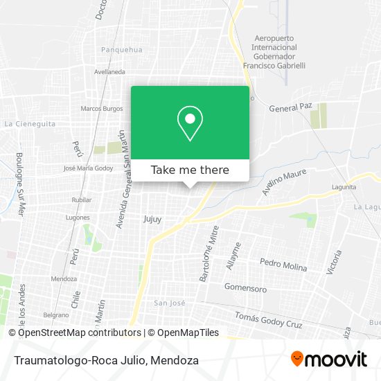 Mapa de Traumatologo-Roca Julio