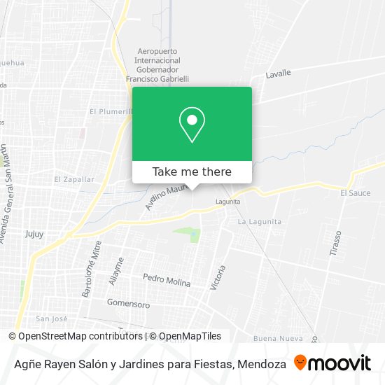 Agñe Rayen Salón y Jardines para Fiestas map