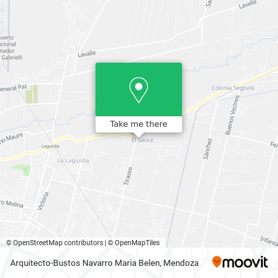 Arquitecto-Bustos Navarro Maria Belen map