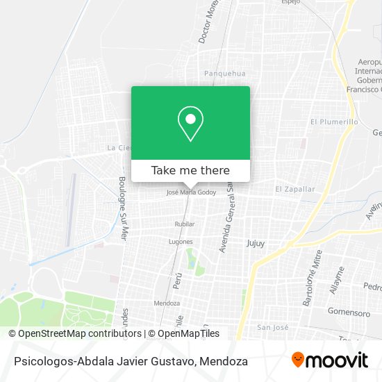 Psicologos-Abdala Javier Gustavo map