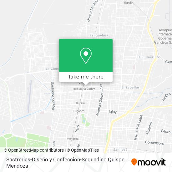 Mapa de Sastrerias-Diseño y Confeccion-Segundino Quispe
