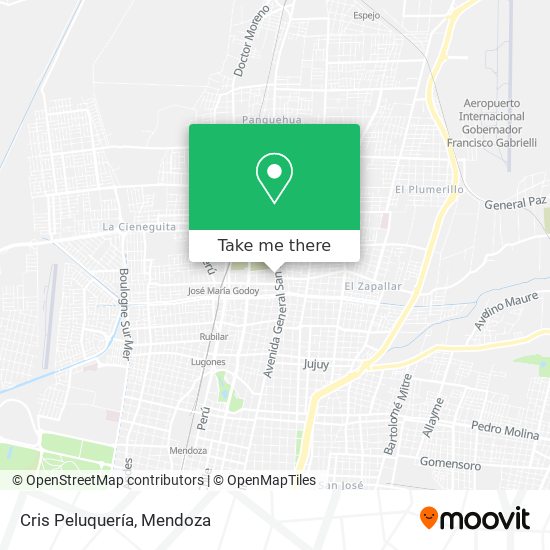 Mapa de Cris Peluquería