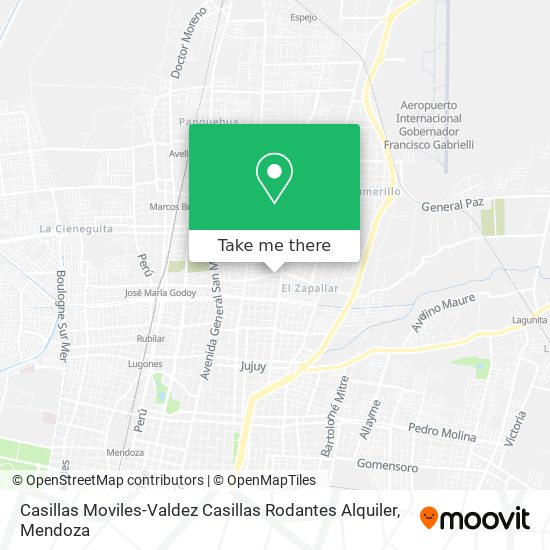 Mapa de Casillas Moviles-Valdez Casillas Rodantes Alquiler