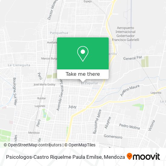 Psicologos-Castro Riquelme Paula Emilse map