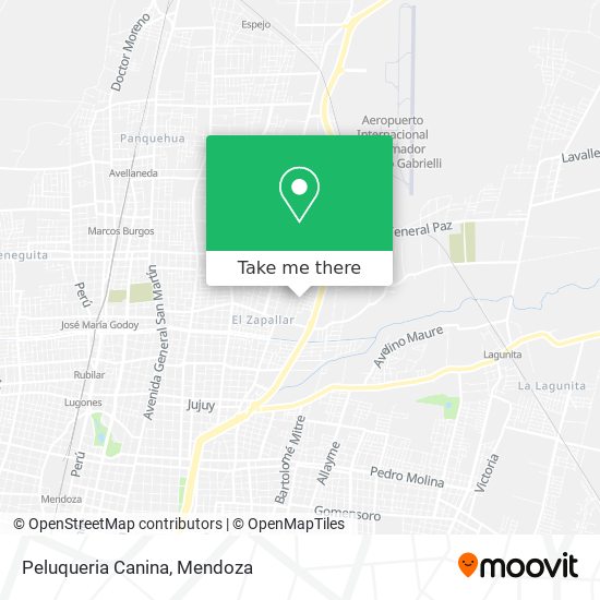 Peluqueria Canina map