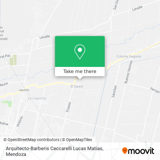 Arquitecto-Barberis Ceccarelli Lucas Matias map