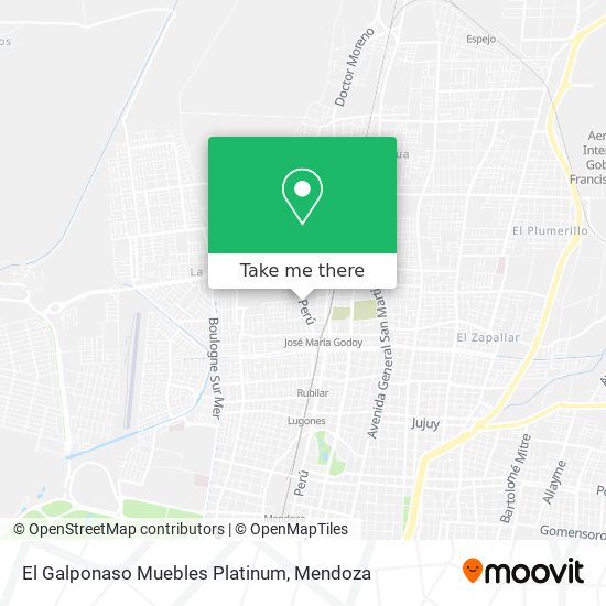 El Galponaso Muebles Platinum map