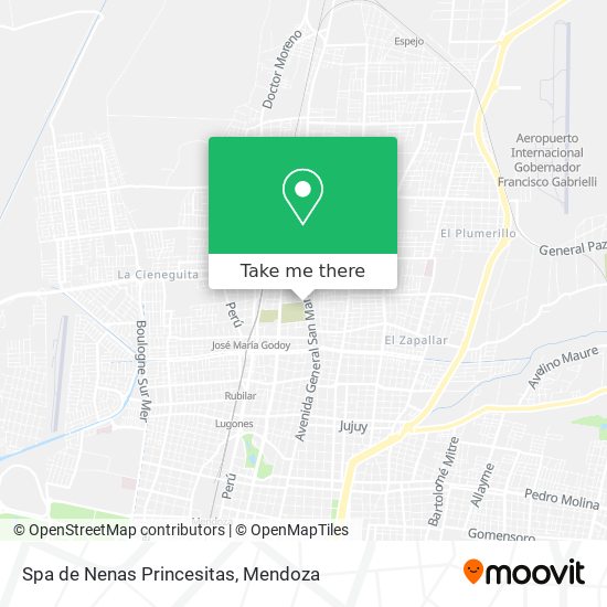 Mapa de Spa de Nenas Princesitas