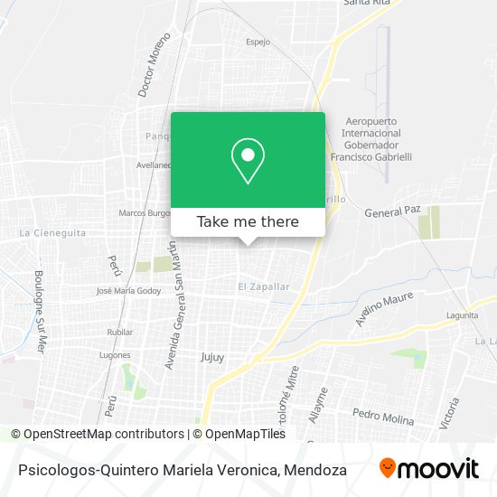 Psicologos-Quintero Mariela Veronica map