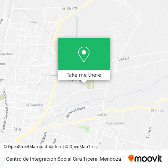 Centro de Integración Social Cira Ticera map