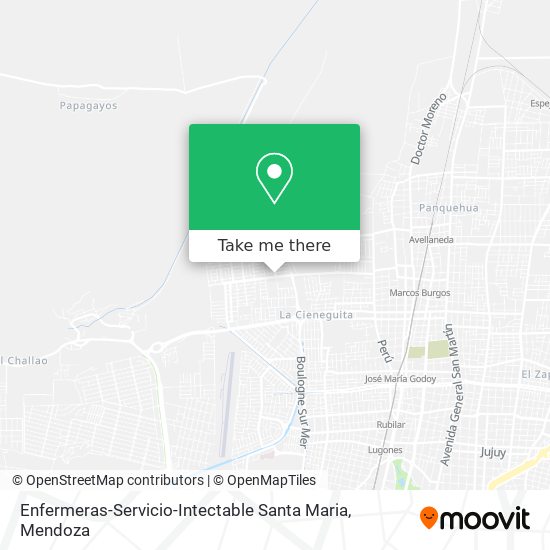 Mapa de Enfermeras-Servicio-Intectable Santa Maria