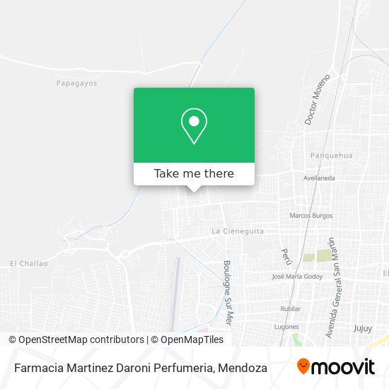 Farmacia Martinez Daroni Perfumeria map