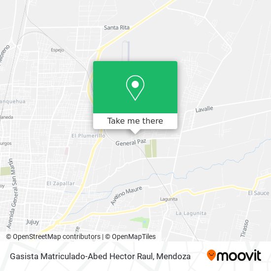 Gasista Matriculado-Abed Hector Raul map