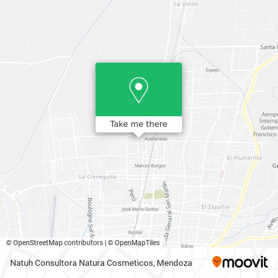 Natuh Consultora Natura Cosmeticos map