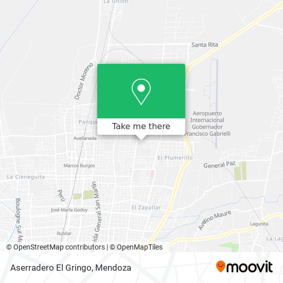 Mapa de Aserradero El Gringo