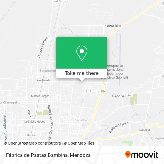 Fábrica de Pastas Bambina map
