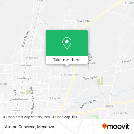 Atomo Conviene map
