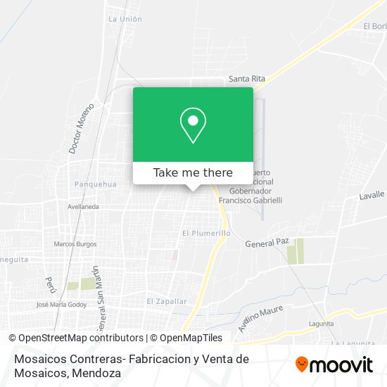 Mosaicos Contreras- Fabricacion y Venta de Mosaicos map