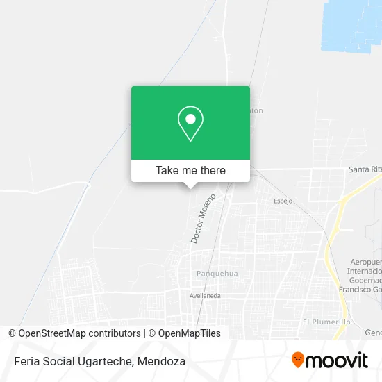 Feria Social Ugarteche map