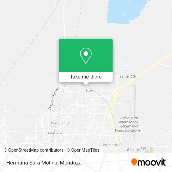 Hermana Sara Molina map