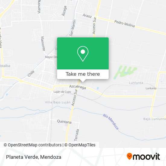 Mapa de Planeta Verde