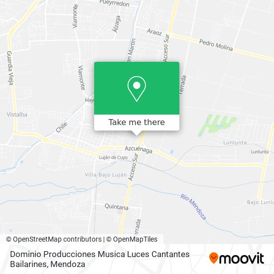 Dominio Producciones Musica Luces Cantantes Bailarines map