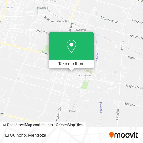 El Quincho map