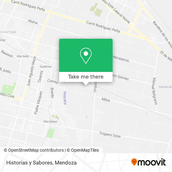Mapa de Historias y Sabores