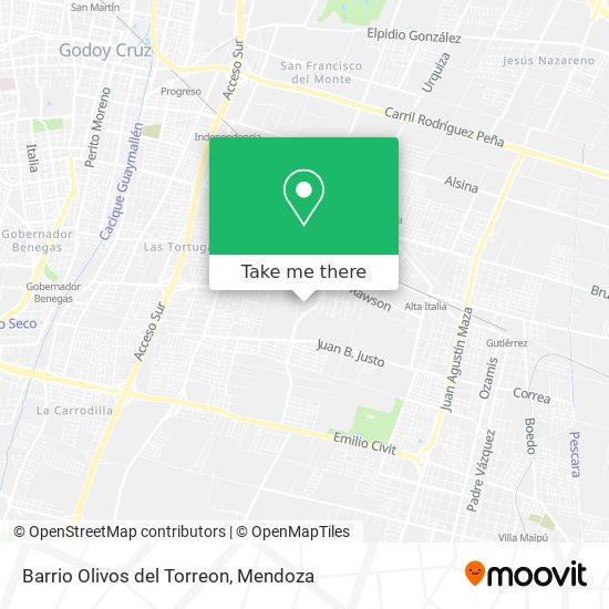 Barrio Olivos del Torreon map