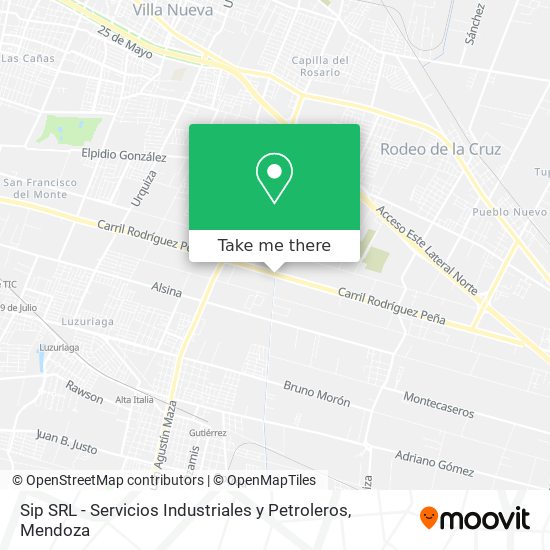 Sip SRL - Servicios Industriales y Petroleros map