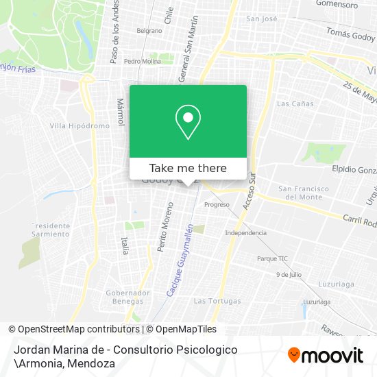 Jordan Marina de - Consultorio Psicologico \Armonia map