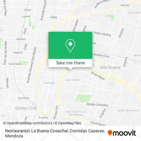 Restaurante\ La Buena Cosecha\ Comidas Caseras map