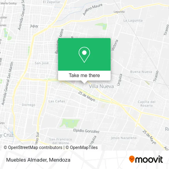 Mapa de Muebles Almader