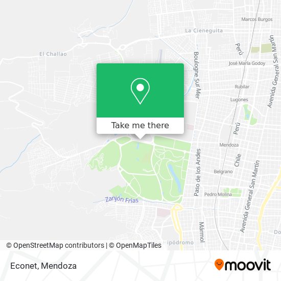 Econet map