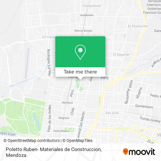 Mapa de Poletto Ruben- Materiales de Construccion