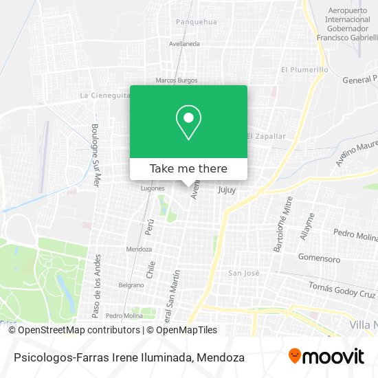Mapa de Psicologos-Farras Irene Iluminada